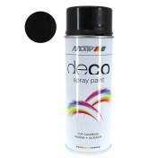 SPRAY-PAINT CAN MOTIP GLYCERO GLOSS BLACK spray 400ml (01602) 8711347016020