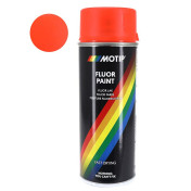 SPRAY-PAINT CAN MOTIP PRO FLUO RED-ORANGE spray 400ml (04020) 8711347040209