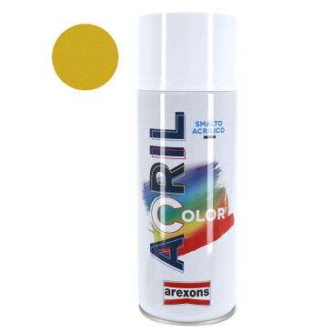 BOMBE DE PEINTURE AREXONS ACRYLIQUE JAUNE COLZA RAL 1021 (AEROSOL 400 ml) (3942) 8002565039428