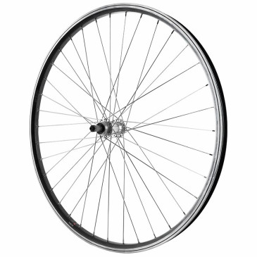 ROUE VTC / VAE PATIN BLOCAGE 700 - 28" ALU ARRIERE MOYEU ALU ROUE LIBRE 7/6/5V 36 RAYONS JANTE 21C -MAX LOAD 180kgs- 3660429071448