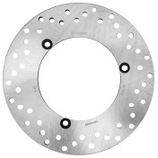 DISQUE DE FREIN ADAPTABLE YAMAHA 125 XMAX 2018>2022, 300 XMAX 2018> AR (EXT 245 mm - INT 132mm - 3 TROUS) (DF4138A) -NEWFREN- 8025832431213