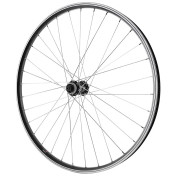 ROUE VTT DISQUE / PATIN BLOCAGE 26" M670 COMBO PLUS AVANT NOIR MOYEU SHIMANO ACERA QC400 CENTERLOCK NOIR RAYON ARGENT 3660429036263