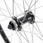ROUE VTT DISQUE / PATIN BLOCAGE 26" M670 COMBO PLUS AVANT NOIR MOYEU SHIMANO ACERA QC400 CENTERLOCK NOIR RAYON ARGENT 3660429036263