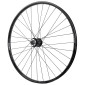 ROUE VTT DISQUE BLOCAGE 27.5" KARMA ARRIERE NOIR MOYEU VELOX 6 TROUS ROUE LIBRE SHIMANO 7/6/5V 32 RAYONS JANTE 21C 3660429747401