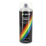 APPRET PEINTURE MOTIP PRIMER PRO SPECIAL PLASTIQUE TRANSPARENT (AEROSOL/BOMBE 400 ml) (04063) 8711347040636