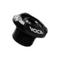 BOUCHON D'HUILE SCOOT VOCA RACING POUR MBK 50 BOOSTER, STUNT, NITRO, OVETTO/YAMAHA 50 BWS, SLIDER, AEROX, NEOS ALU CNC NOIR (M14x1,50) 3700948308097