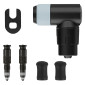 ADAPTATEUR VALVE DE PNEU TUBELESS PRESTA/SV SCHWALBE CLIK VALVE OBUS DEMONTABLE + TETE DE POMPE (VENDU A LA PAIRE SUR CARTE) 4026495951845