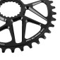 PLATEAU VTT DIRECT MOUNT POUR SHIMANO FC-M6100/M6120/M6130/FC-M7100/M7120/M7130/FC-M8100/M8120/M8130 STRONGLIGHT MONO ALU NOIR 36DTS - EPAISSEUR 3mm 12V. 3700223725182