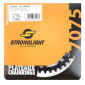 PLATEAU VTT DIRECT MOUNT POUR SRAM SX-NX-GX STRONGLIGHT MONO ALU NOIR 36DTS - EPAISSEUR 3mm 12V. 3700223725274