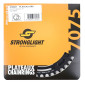PLATEAU GRAVEL 4BRA D.110POUR SHIMANO GRX FC-RX600-RX610-RX810-RX820 STRONGLIGHT MONO 42DTS - EPAISSEUR 3mm 11/12V. 3700223725380