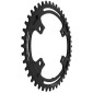 PLATEAU GRAVEL 4BRA D.110POUR SHIMANO GRX FC-RX600-RX610-RX810-RX820 STRONGLIGHT MONO ALU NOIR 44DTS - EPAISSEUR 3mm 10/11/12V. 3700223725397