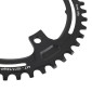 PLATEAU GRAVEL 4BRA D.110POUR SHIMANO GRX FC-RX600-RX610-RX810-RX820 STRONGLIGHT MONO ALU NOIR 44DTS - EPAISSEUR 3mm 10/11/12V. 3700223725397