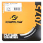 PLATEAU GRAVEL 4BRA D.110POUR SHIMANO GRX FC-RX600-RX610-RX810-RX820 STRONGLIGHT MONO ALU NOIR 44DTS - EPAISSEUR 3mm 10/11/12V. 3700223725397