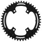 PLATEAU GRAVEL 4BRA D.110POUR SHIMANO GRX FC-RX600-RX610-RX810-RX820 STRONGLIGHT MONO ALU NOIR 46DTS - EPAISSEUR 3mm 10/11/12V. 3700223725403