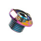BOUCHON D'HUILE SCOOT VOCA RACING POUR MBK 50 BOOSTER, STUNT, NITRO, OVETTO/YAMAHA 50 BWS, SLIDER, AEROX, NEOS ALU CNC NEO-CHROME (M14x1,50) 3700948308073