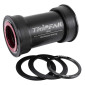 CUVETTE INTEGRE BOITIER VTT/ROUTE A EMBOITER/PRESSFIT TRIPEAK G5 CERAMIQUE BOITE 86-92 DIAM 41 POUR AXE 24mm, 28.99mm, 30mm (COMPATIBLE SHIMANO, SRAM DUB, ROTOR) 4710243292129