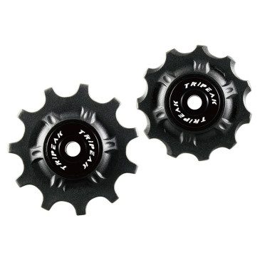 GALET DERAILLEUR VTT TRIPEAK 11-11 DENTS G5 CERAMIQUE 11/10V. SHIMANO/SRAM NOIR (BLISTER DE 2) 4710243281383