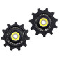 GALET DERAILLEUR ROUTE TRIPEAK 11-11 DENTS CERAMIQUE 12V. SHIMANO DURA-ACE R9200 / ULTEGRA R8100 / 105 R7100 NOIR (BLISTER DE 2) 4710243287125