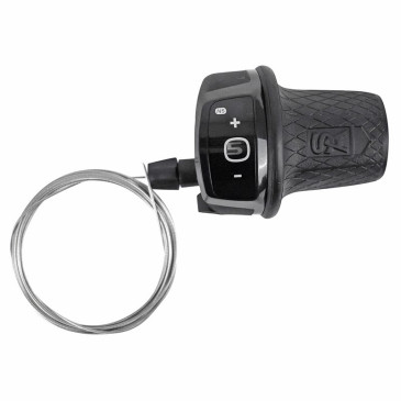 MANETTE CITY STURMEY ARCHER TWIST SHIFTER 5V. (CABLE INCLUS 2,25M) COMPATIBLE SHIMANO NEXUS 4711264331163