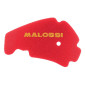 AIR FILTER FOAM FOR MAXISCOOTER MALOSSI FOR PIAGGIO 125 X7, X8, BEVERLY, YOURBAN, 250-300-400-500 MP3/GILERA 125-250-300 NEXUS, 500 FUOCO RED 3700948134276