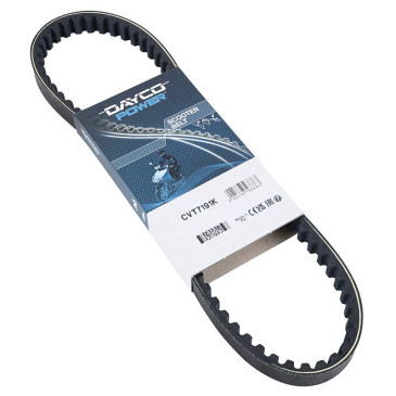 BELT FOR SCOOT PEUGEOT 50 TKR/TREEKER/ELYSEO/LUDIX/VIVACITY/X-FIGHT/SPEEDFIGHT (765x17,5) -DAYCO- 8021787568363