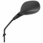 RETROVISEUR ADAPTABLE PIAGGIO 125-250-300-400 MP3 GAUCHE NOIR (HOMOLOGUE CE) (CM174708) -MAGNETI MARELLI- 8050947955606