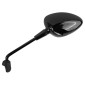 RETROVISEUR ADAPTABLE PIAGGIO 50-125 VESPA SPRINT 2014> GAUCHE NOIR (CM262013) (HOMOLOGUE CE) -MAGNETI MARELLI- 8050947955064