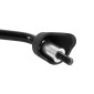 RETROVISEUR ADAPTABLE PIAGGIO 50-125 VESPA SPRINT 2014> GAUCHE NOIR (CM262013) (HOMOLOGUE CE) -MAGNETI MARELLI- 8050947955064