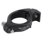 COLLIER DERAILLEUR ROUTE AVANT BRASER SHIMANO POUR ROUTE DI2 ALU NOIR DIAM. 31,8/28,6mm (MONTAGE ATELIER) 3700948307212