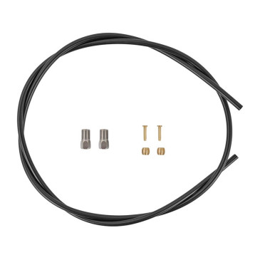 DURITE SHIMANO POUR FREIN A DISQUE VTT 1700MM AVEC EMBOUT BH59 NOIR - GAINE HYDRAULIQUE XTR M975, XT M775, DEORE M535, M525 4524667688259