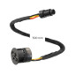 BOSCH CHARGING SOCKET CABLE - BOSCH SMART SYSTEM - 500 mm BCH3901-500 4054289008383