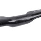 CINTRE ROUTE PRO VIBE AERO COMPACT CARBONE NOIR L 42 EXTERIEUR (AXE-AXE 42cm) POUR POTENCE 31.8mm POUR PASSAGE CABLE INTERNE (DI2) 8717009369503