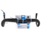 CINTRE ROUTE PRO VIBE AERO COMPACT CARBONE NOIR L 42 EXTERIEUR (AXE-AXE 42cm) POUR POTENCE 31.8mm POUR PASSAGE CABLE INTERNE (DI2) 8717009369503