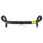 CINTRE ROUTE PRO VIBE ANATOMIC CARBONE NOIR L 42 EXTERIEUR (AXE-AXE 42cm) POUR POTENCE 31.8mm POUR PASSAGE CABLE INTERNE (DI2) 8717009369695