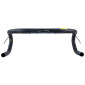 CINTRE ROUTE PRO VIBE ANATOMIC CARBONE NOIR L 42 EXTERIEUR (AXE-AXE 42cm) POUR POTENCE 31.8mm POUR PASSAGE CABLE INTERNE (DI2) 8717009369695
