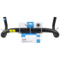 CINTRE ROUTE PRO VIBE ANATOMIC CARBONE NOIR L 42 EXTERIEUR (AXE-AXE 42cm) POUR POTENCE 31.8mm POUR PASSAGE CABLE INTERNE (DI2) 8717009369695