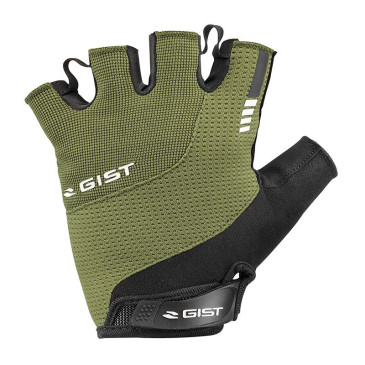GANTS VELO COURT GIST KONTROL ETE VERT MILITAIRE XXL (PAIRE SUR CARTE) AVEC VELCRO -5512 8013271364537