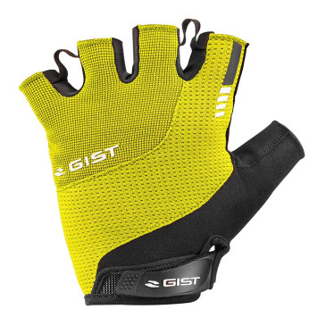 GANTS VELO COURT GIST KONTROL ETE JAUNE FLUO M (PAIRE SUR CARTE) AVEC VELCRO -5512 8013271364667