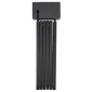 ANTIVOL VELO / TROTTINETTE PLIABLE/PLIANT ABUS GRANIT BORDO 6000 LONGUEUR 90cm NOIR TYPE COUTEAU (HOMOLOGUE ART) -NIVEAU SECURITE 10- 7427255406945