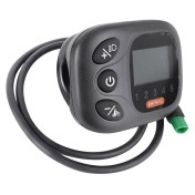 COMPTEUR / DISPLAY VAE BAFANG DP C15 CANBUS POUR ROUE AVANT NOIR (SUPPORT 22,2 mm LONGUEUR CABLE 230 mm) 3700948308516