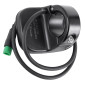 COMPTEUR / DISPLAY VAE BAFANG DP C15 CANBUS POUR ROUE AVANT NOIR (SUPPORT 22,2 mm LONGUEUR CABLE 230 mm) 3700948308516