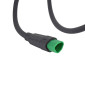 COMPTEUR / DISPLAY VAE BAFANG DP C15 CANBUS POUR ROUE AVANT NOIR (SUPPORT 22,2 mm LONGUEUR CABLE 230 mm) 3700948308516