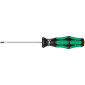TOURNEVIS WERA 334/6 KRAFTFORM CRUCIFORME (PHILLIP) ET PLAT AVEC RACK DE RANGEMENT NOIR/VERT (SET 6 PIECES) -MARQUE ALLEMANDE POUR LES ATELIERS- 4013288003133