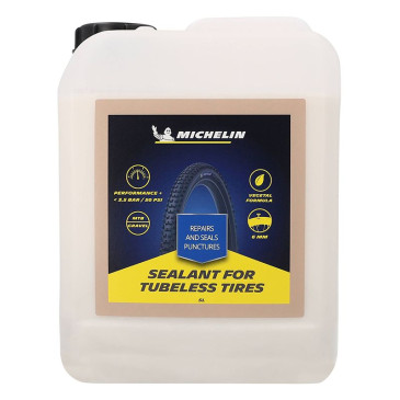 PREVENTIF ANTI-CREVAISON MICHELIN SEALANT POUR PNEU VTT ET GRAVEL TUBELESS (5L) 3299738045057