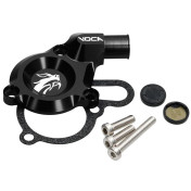 COUVERCLE POMPE A EAU 50 A BOITE VOCA RACING POUR DERBI 50 2006> EURO 3 NOIR 3700948275986