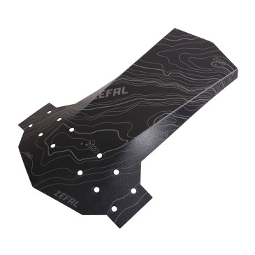 GARDE BOUE VTT AV 26"-27.5"-29"-27.5+ ZEFAL DEFLECTOR LITE PREFORME NOIR FIXATION RISLAN 3420582506009