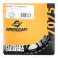 PLATEAU VTT DIRECT MOUNT POUR SHIMANO FC-M6100/M6120/M6130/FC-M7100/M7120/M7130/FC-M8100/M8120/M8130 STRONGLIGHT MONO ALU NOIR 34DTS - EPAISSEUR 3mm 12V. 3700223723072