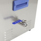 NETTOYEUR/BAC ULTRASONS PROFESSIONNEL ANALOGIQUE 15L 360 WATTS AVEC VANNE DE VIDANGE (330x300x150mm) (QUALITE PREMIUM) 3700948306529