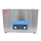 NETTOYEUR/BAC ULTRASONS PROFESSIONNEL ANALOGIQUE 30L 600 WATTS AVEC VANNE DE VIDANGE (500x300x200mm) (QUALITE PREMIUM) 3700948306536