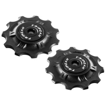 GALET DERAILLEUR ROUTE TRIPEAK 11-11 DENTS 11/10V. CAMPAGNOLO NOIR (BLISTER DE 2) 4710243283127